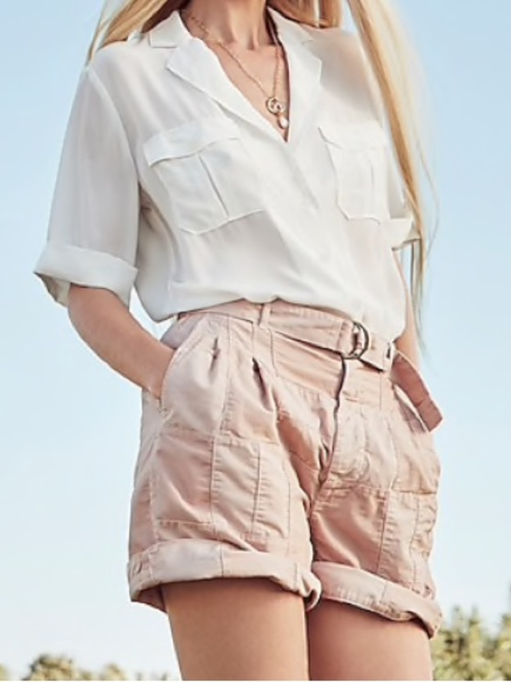 J.Crew | Limited-Edition D-Ring Patchwork Shorts